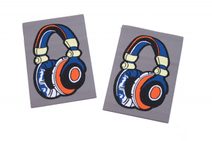 Nažehlovačka sluchátka vel.5x7cm