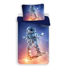 JERRY FABRICS 3D Povlečení Astronaut micro Polyester - mikrovlákno, 140/200, 70/90 cm