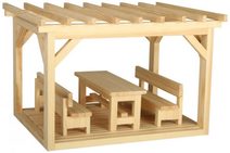 WALACHIA Pergola W63 Creative Kit DŘEVĚNÁ STAVEBNICE