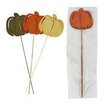 Zápich dýně, 3 ks D7431 - 8 × 8 × 0.3 cm