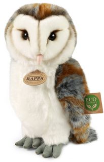 PLYŠ Pták sova pálená 27cm Eco-Friendly *PLYŠOVÉ HRAČKY*