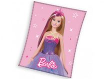 Dětská fleecová deka Barbie princezna 150x200 cm