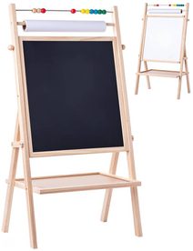 WOODY DŘEVO Tabule stojanová s rolí papíru a počítadlem *DŘEVĚNÉ HRAČKY*