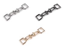 Ozdobné zapínání šíře průvleku 15 mm