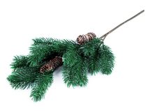 Umělá borovice s šiškami větší