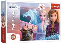 TREFL Puzzle Ledové Království 2 (Frozen) I. 27x20cm 30 dílků skládačka v krabici