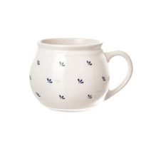 Hrnek krajáč - modro-bílá O0250 - dia 8 x 6,5 cm