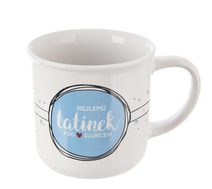 Hrnek porcelán NEJLEPŠÍ TATÍNEK 0,34 l O0583 - pr.9cm,v.8,5cm,o.340ml