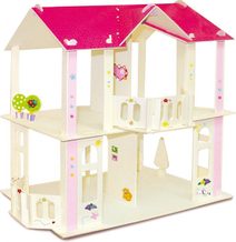 Domek pro panenky- velký box, velikost domku 30x20x45cm