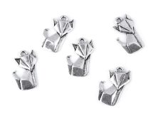 Přívěsek origami liška, jeřáb 10 kusů