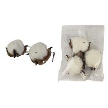 Dekorace bavlna 3 ks P1300 - 5,5 cm