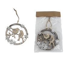 Jarní dekorace k zavěšení, 2 ks D6968 - 12 cm