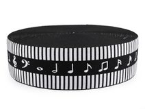 Pruženka měkká šíře 60 mm noty METRÁŽ