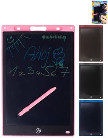 Tablet tabulka kreslicí magický 29x19cm set s perem na baterie 4 barvy