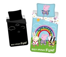 Povlečení Peppa Pig PEP125 svítící Bavlna, 140/200, 70/90 cm