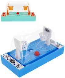 MEGA CREATIVE Hra mini Basketbal stolní plast 2 barvy