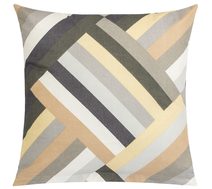 Polštářek ADÉLA Šedá,Béžová 55/231 40x40 cm