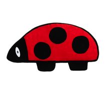 Tvarovaný polštářek Červená,Černá 50/193 45x25 cm