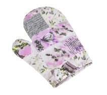 Kuchyňská chňapka - 28x18 cm Patchwork lila