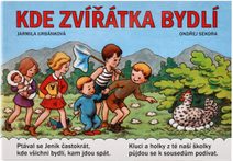 Leporelo Kde zvířátka bydlí Ondřej Sekora dětská knížka
