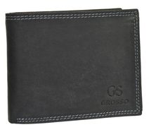 Pánská peněženka z broušené kůže RFID v krabičce
