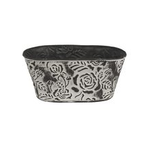 Plechový květináč K2984 - 23.5 ×13 x 10.5 cm