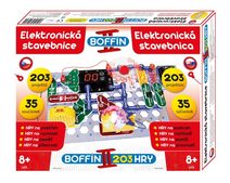 Stavebnice Boffin II. 203 - Elektronická, 203 Projektů, 35ks v Krabici