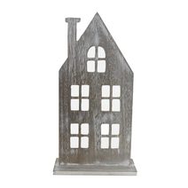 Dekorace domek D6561-01 - 30,5 cm