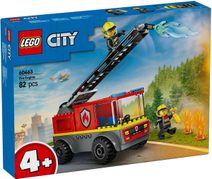 LEGO CITY Hasičské auto s žebříkem 60463 STAVEBNICE