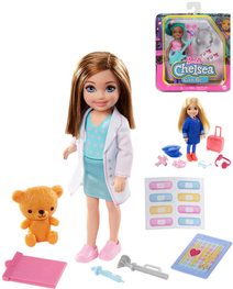 MATTEL BRB Barbie Chelsea povolání set panenka s doplňky 5 druhů