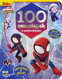 100 samolepek s omalovánkami Spidey a jeho úžasní přátelé