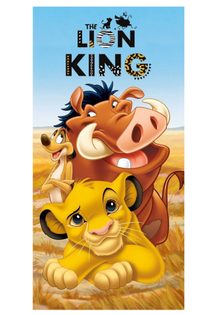 Osuška Lion King 01 70x140 cm