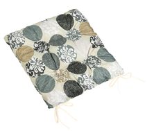 Sedák BERTA prošívaný Šedá 41/605 40x40 cm