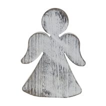 Dekorace anděl D7982/3 - 24x23.5x2.5cm