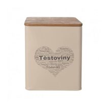 Dóza Těstoviny SRDCE O0163 - 14 x 14 x 16,5 cm