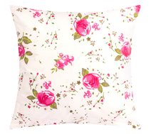 Povláček bavlněný Růžová,Zelená,Bílá 90/215 40x40 cm