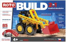 ROTO Build Bagr 85 dílků 2v1 konstrukční STAVEBNICE