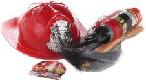 Malý hasič dětský herní set hasicí přístroj s helmou a doplňky 6ks plast