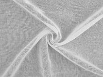 Záclona / voál s olůvkem se strukturou připomínající len šíře 300 cm