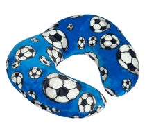 Polštářek cestovní podkova Modrá 24/153 30x35 cm