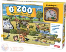 Baby Hra O ZOO puzzle vyprávěcí Skládej a vyprávěj příběhy