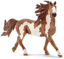 SCHLEICH Koník hřebec Pinto figurka kůň ručně malovaná