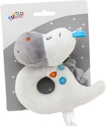 PLYŠ Chrastítko baby dinosaurus 13cm pro miminko *PLYŠOVÉ HRAČKY*