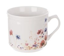 Hrnek keramický vařák kvítí 0,5 l O0639 - pr.11cm,v.10cm