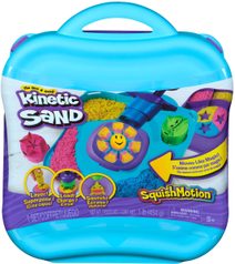 SPIN MASTER Kinetic Sand SquishMotion set kinetický písek s nástroji