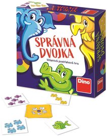 DINO Hra Správná dvojka cestovní *SPOLEČENSKÉ HRY*