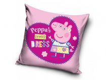Polštářek Prasátko Peppa Modelka 40x40 cm