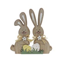 Velikonoční DEKORACE zajíčci D6754 - 20 cm