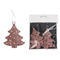 Ozdoba stromek, 2ks K1093/R - 9 x 1,5 x 11 cm