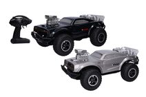 RC Auto na ovládání 48cm černé, stříbrné na vysílačku 2,4GHz